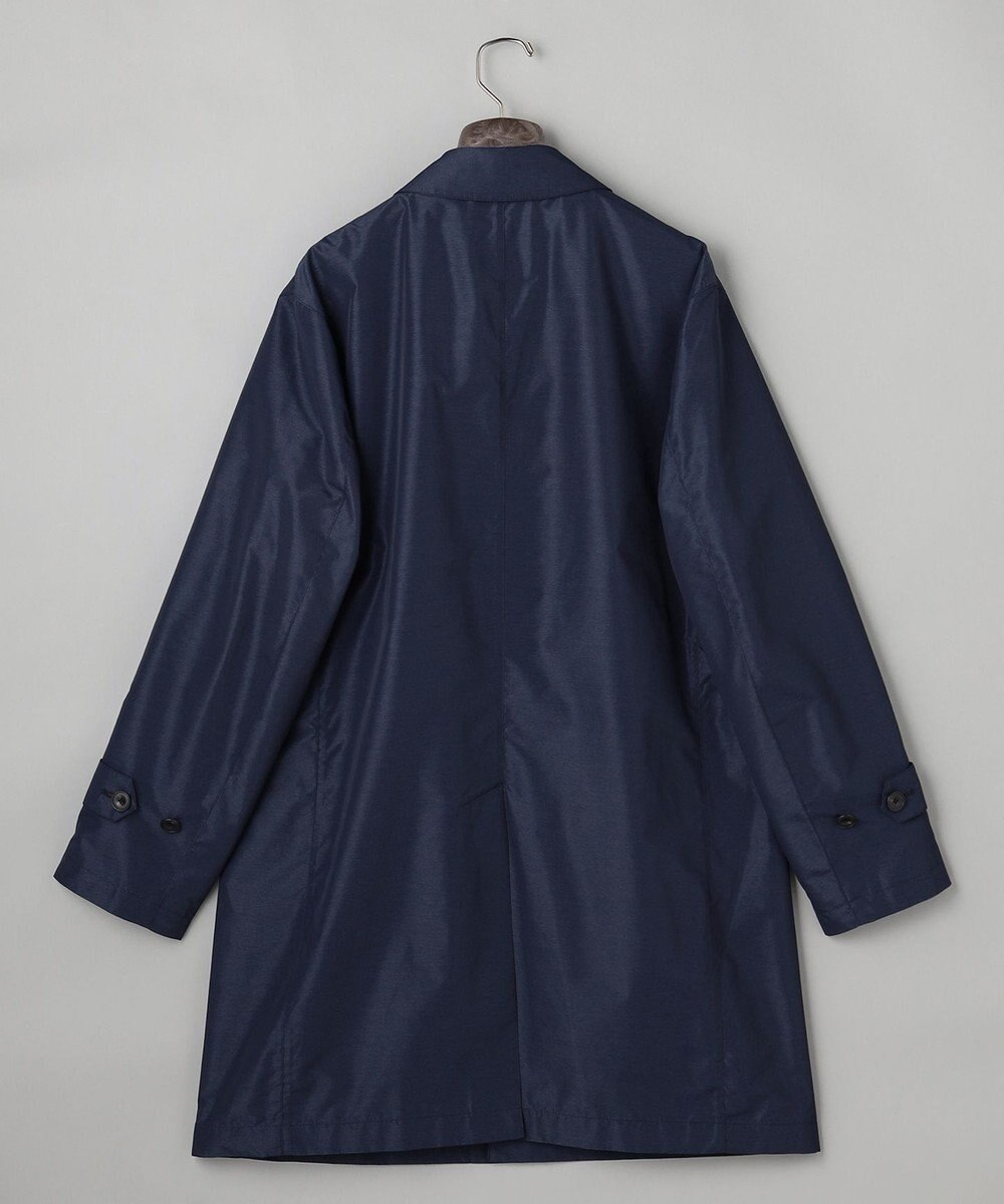 GOTAIRIKU ダウンライナー装着可【半裏仕様】メランジシャンブレー ステンカラースプリングコート 