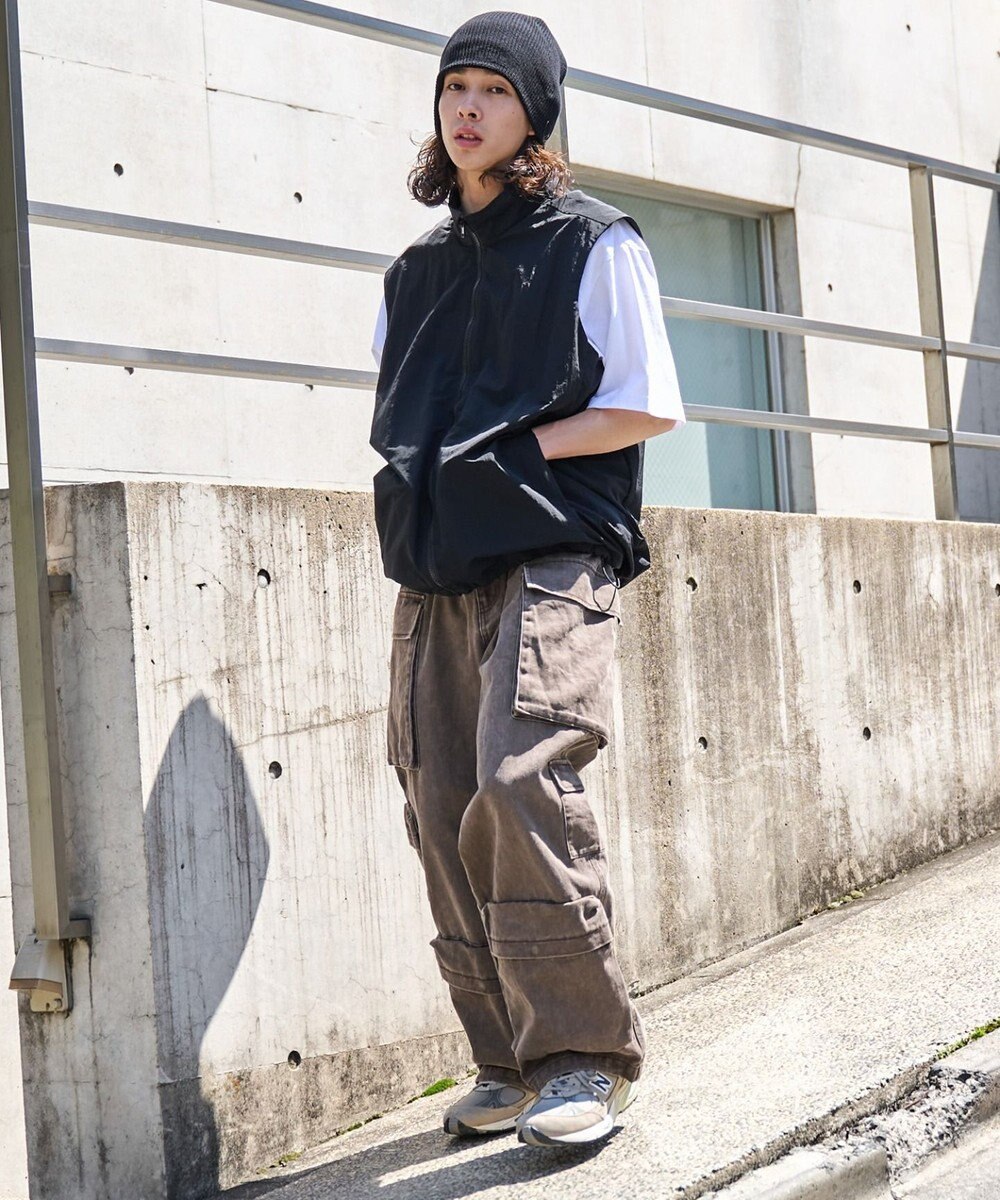 WEGO マルチポケットワイドカーゴパンツ 
