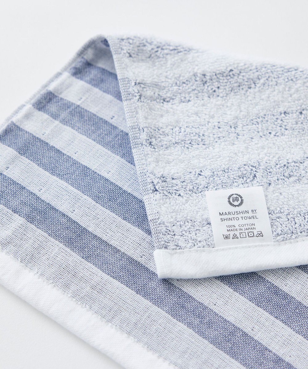 SHINTO TOWEL シマ フェイスタオル シングル 