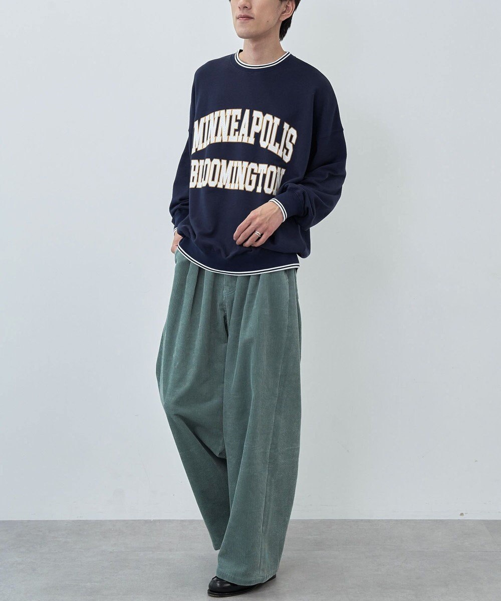 CRAFT STANDARD BOUTIQUE 【ユニセックス】裏毛プリントスウェット 