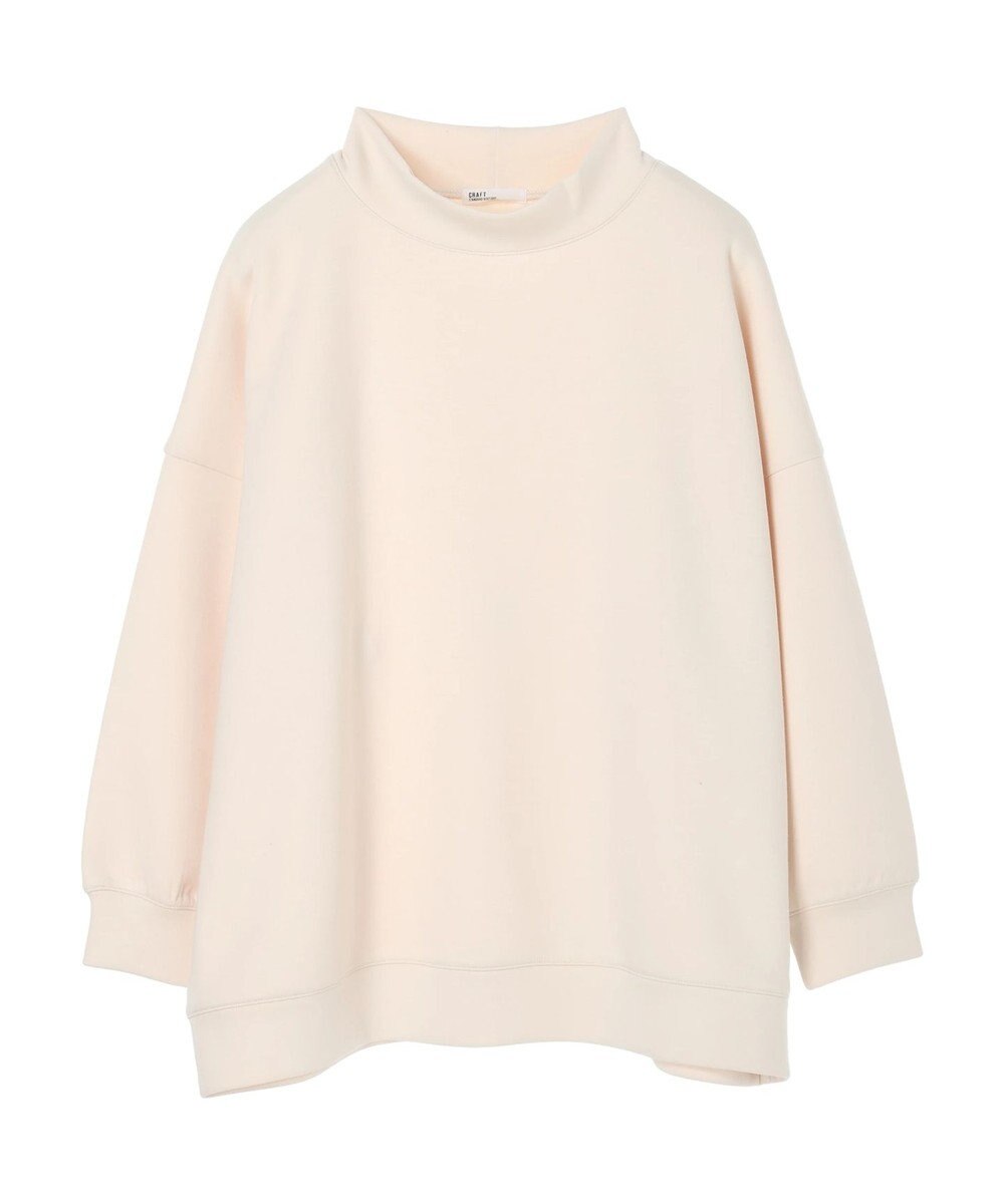 CRAFT STANDARD BOUTIQUE ポンチモックネックビッグプルオーバー 