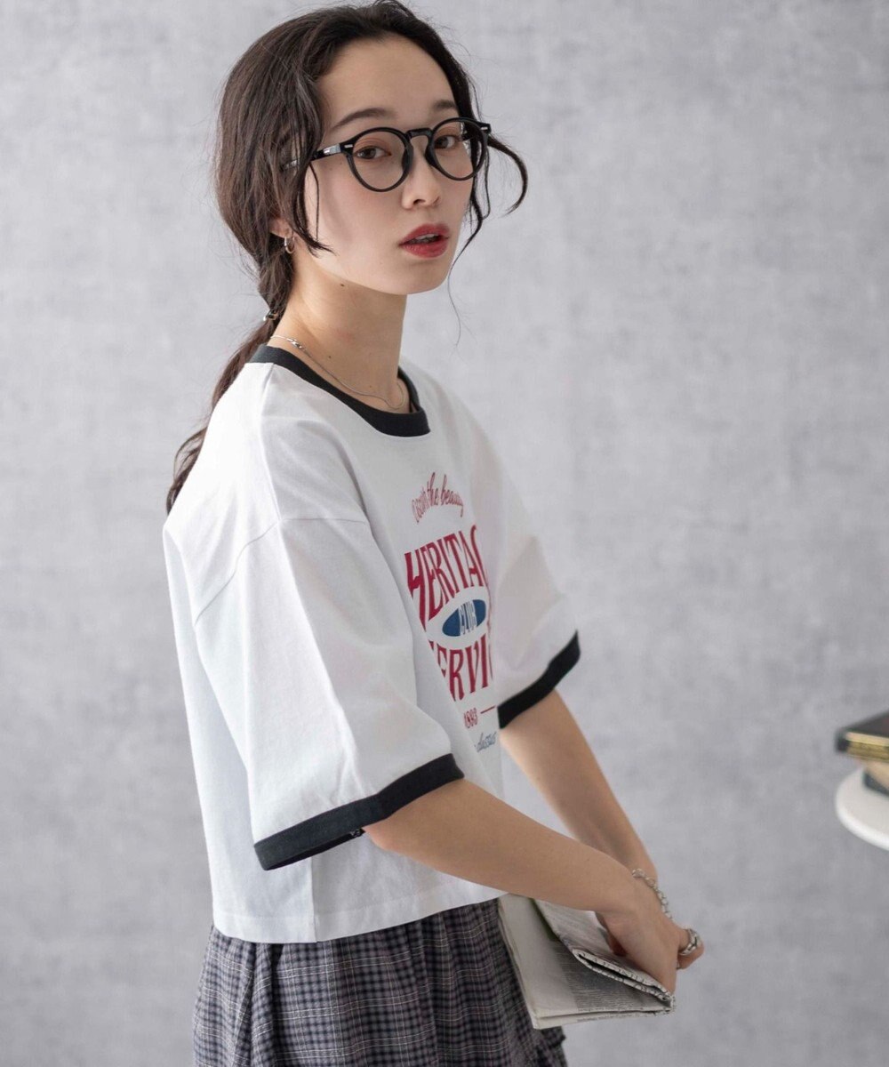 WEGO リンガーグラフィックショートT 