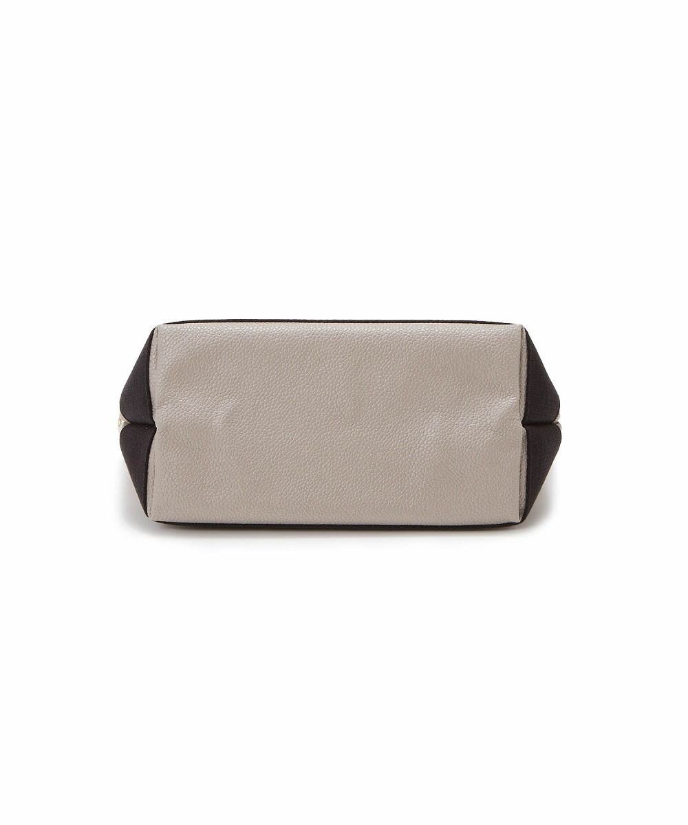 TOPKAPI 【Breath TOPKAPI】スコッチグレイン ネオレザー ミニ トート バッグ ショルダー付き S 