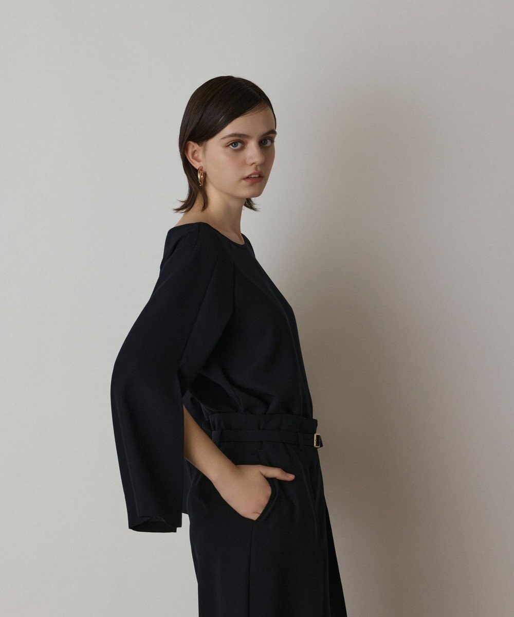 GRACE CONTINENTAL スリットスリーブトップ 