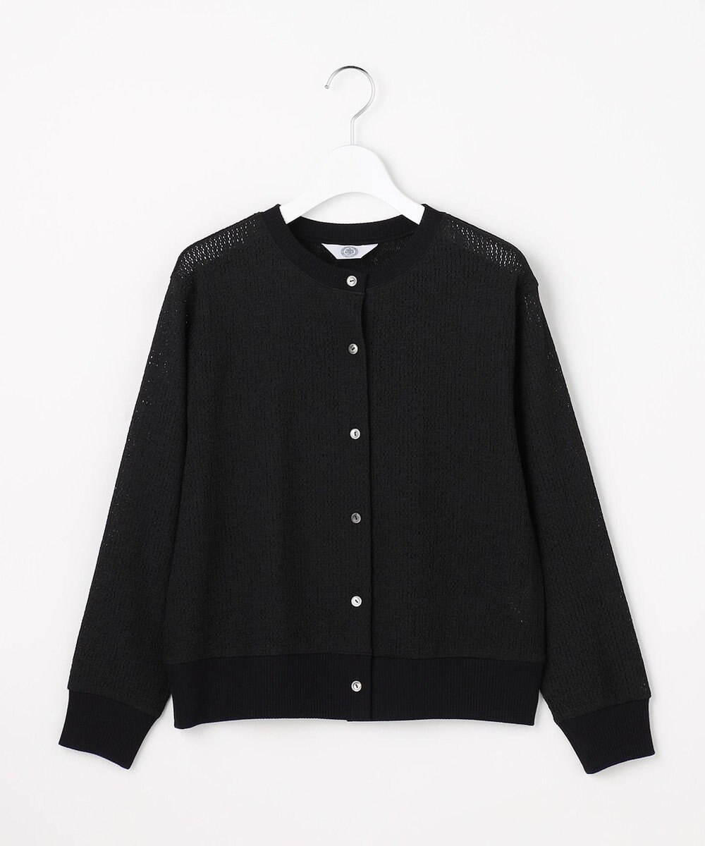 J.PRESS LADIES 【冷房対策に】レーシー カーディガン 