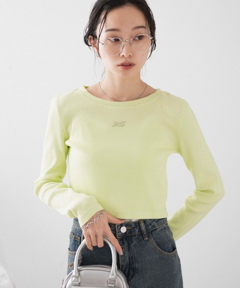 WEGO ヴィンテージウォッシュリブロンT 