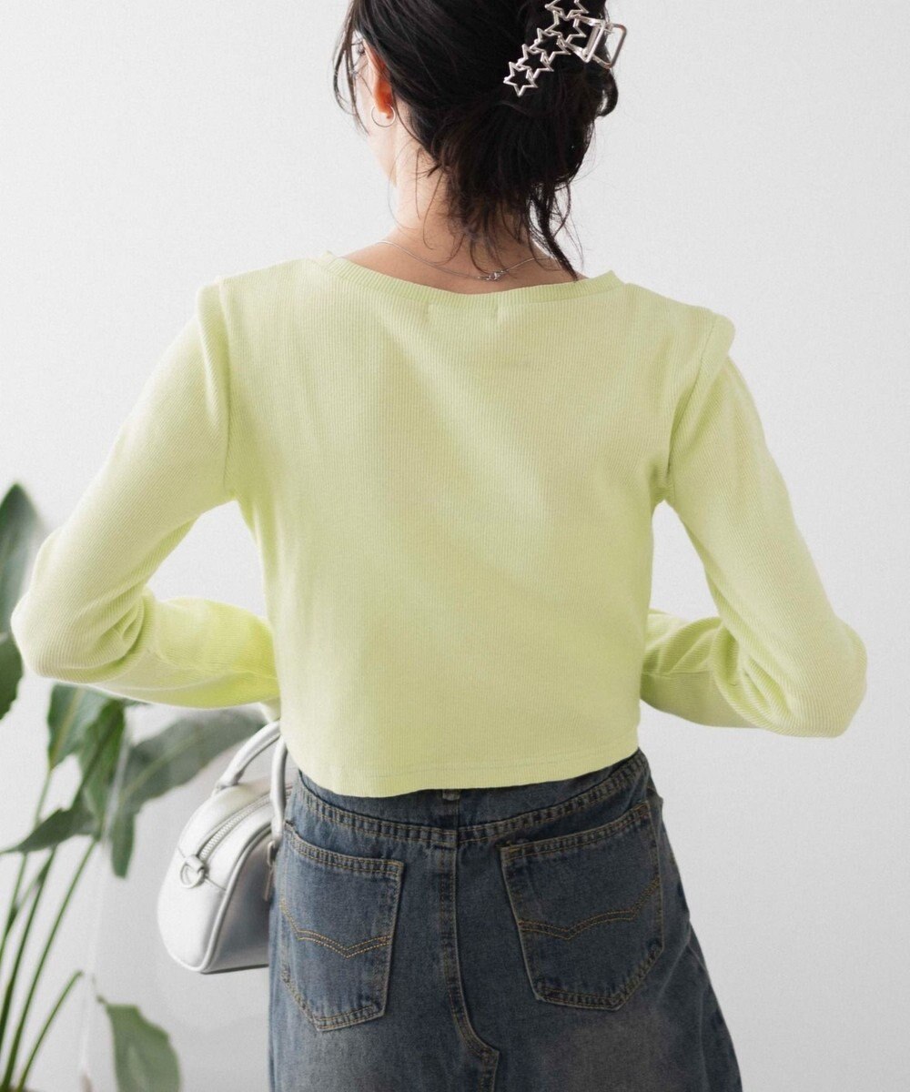 WEGO ヴィンテージウォッシュリブロンT 