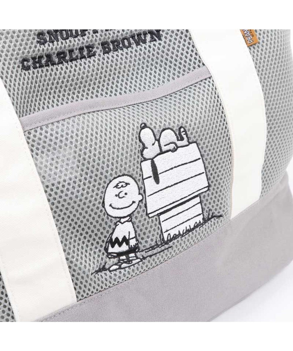 犬 キャリー スヌーピー キャリーバッグ 小型犬 灰 グレー メッシュ トート キャリーバック ショルダー おしゃれ かわいい 猫 キャラクター Pet Paradise ファッション通販 公式通販 オンワード クローゼット