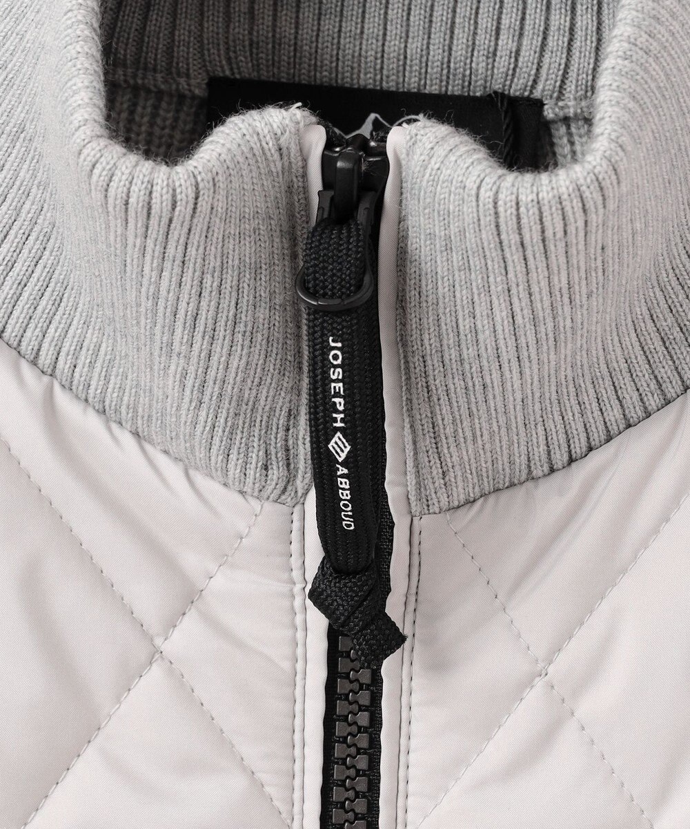 JOSEPH ABBOUD MOUNTAIN 【軽量/防風性】中綿キルトコンビ ニット 