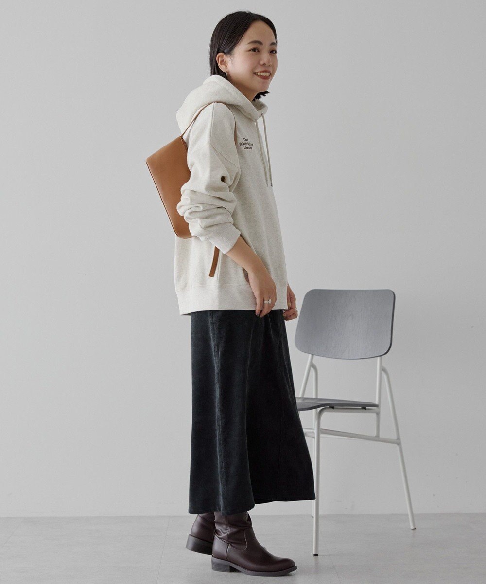 AMERICAN HOLIC 刺繍ロゴ裏起毛パーカー 