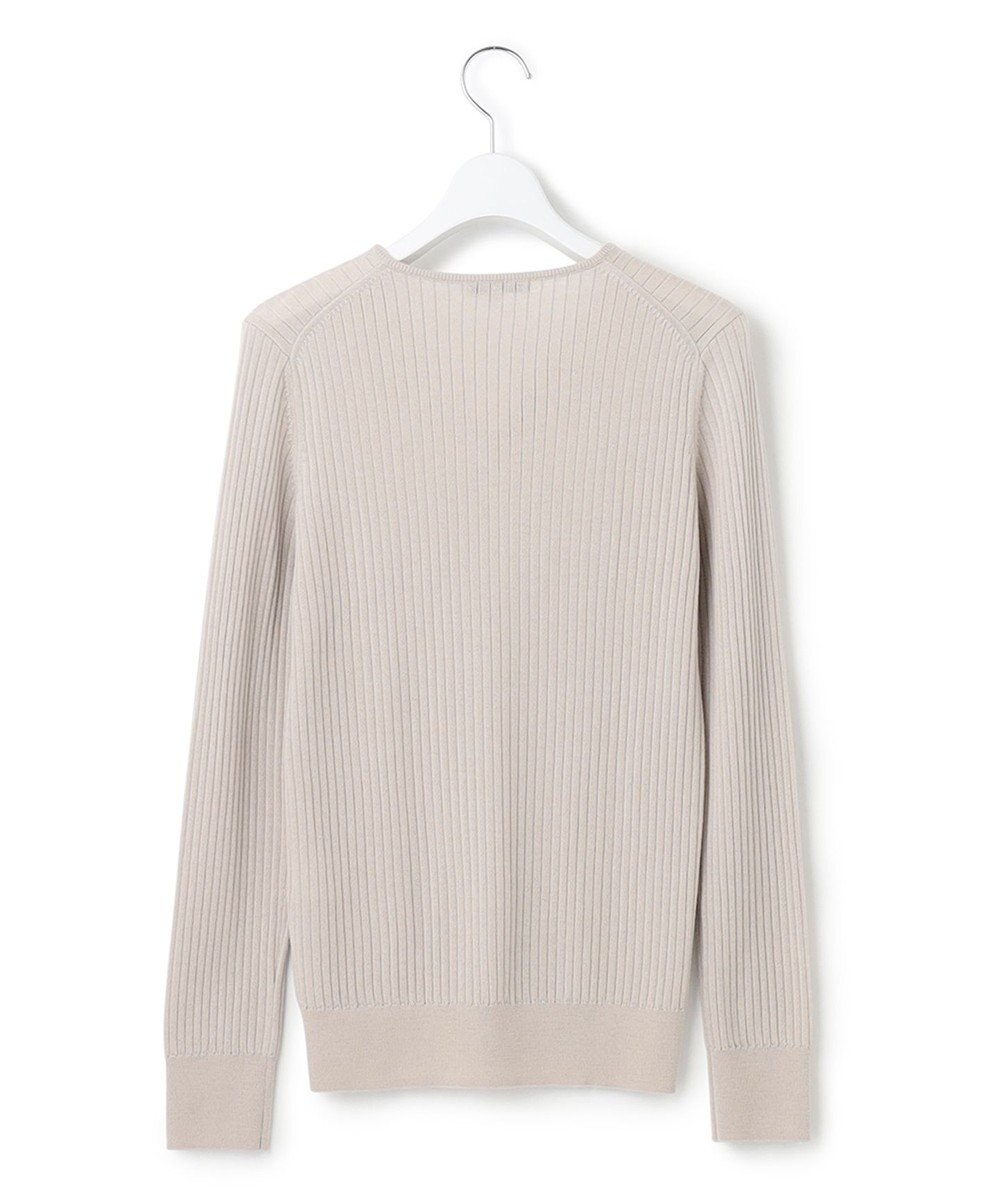 23区 【洗える】ウーステッドウール Vネック ニット 