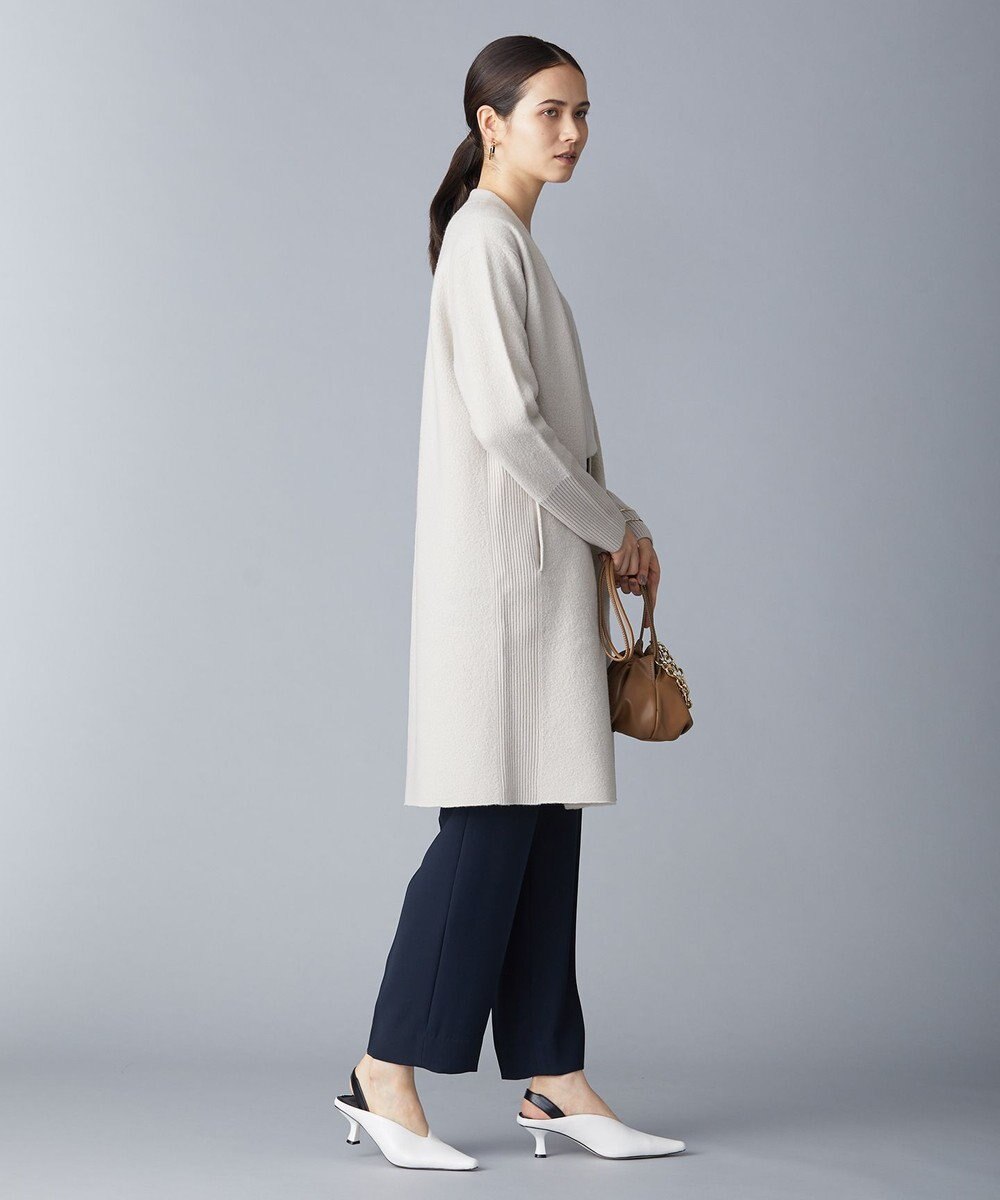 ICB L ミルドウール ロングカーディガン 