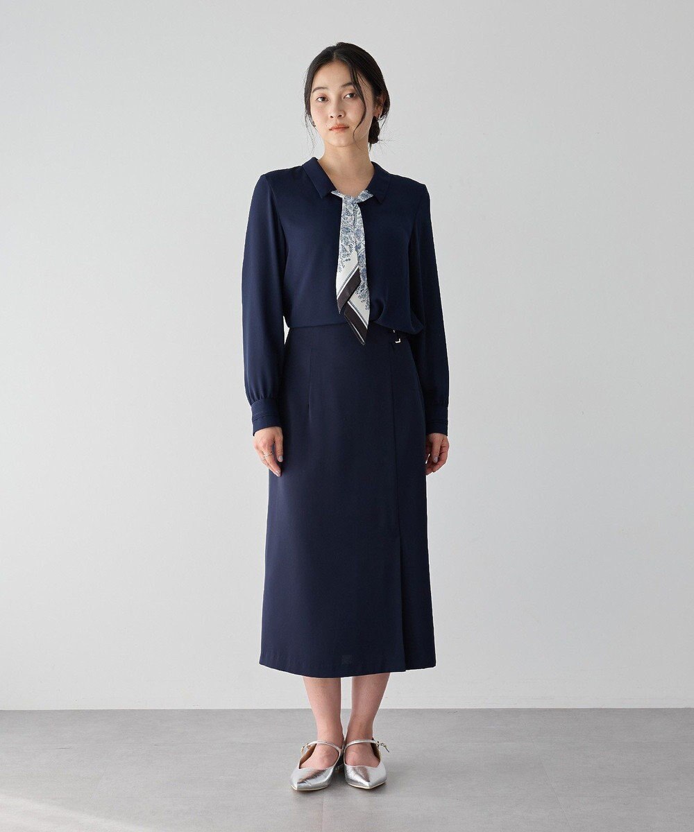 YECCA VECCA スカーフ付きブラウス 