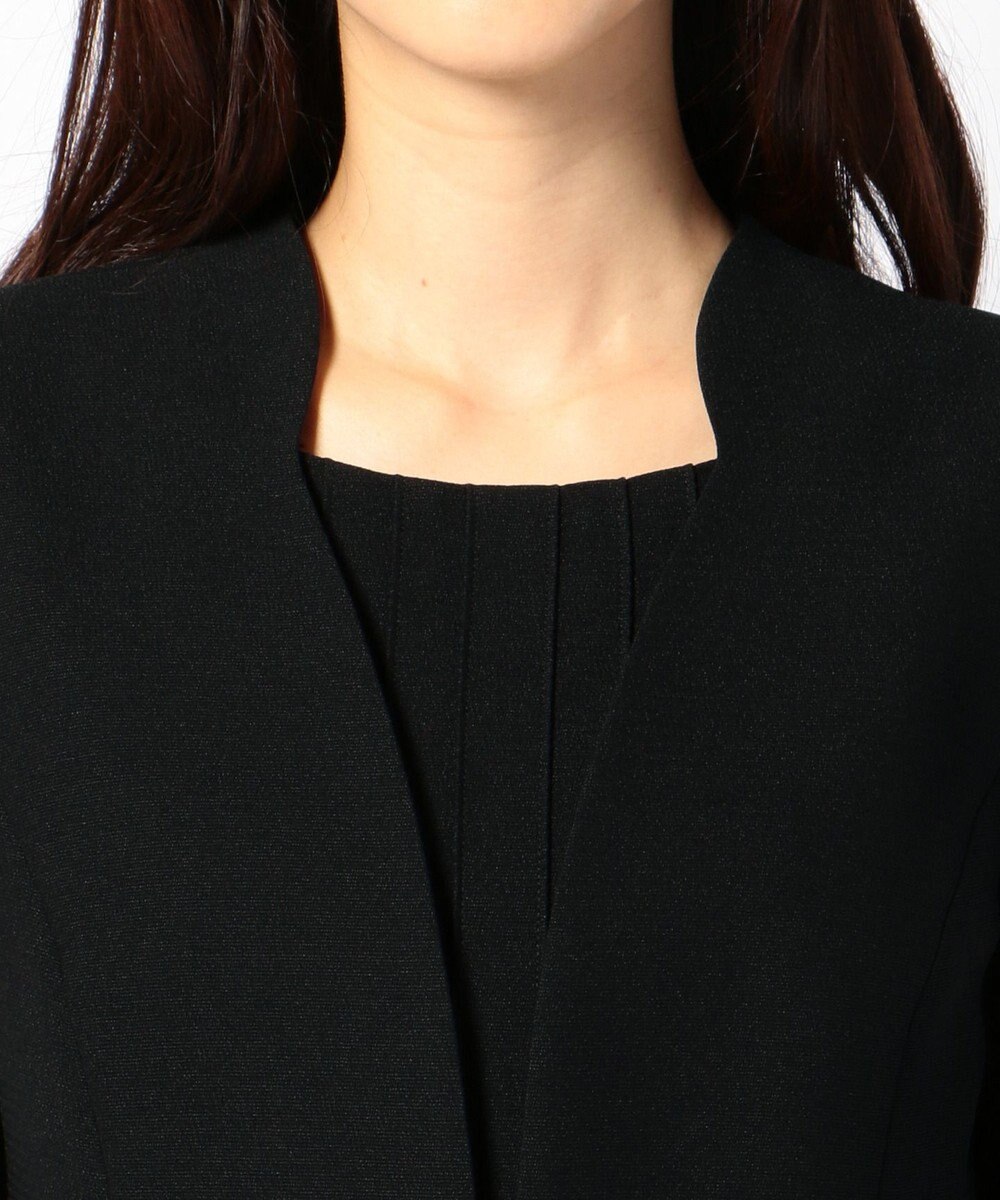 自由区 FORMAL 【前開きワンピース】ネルファータリンググログラン ジャケット+ワンピース 