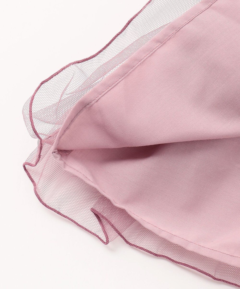 ANY KIDS 表起毛 レースアップ チュニック 