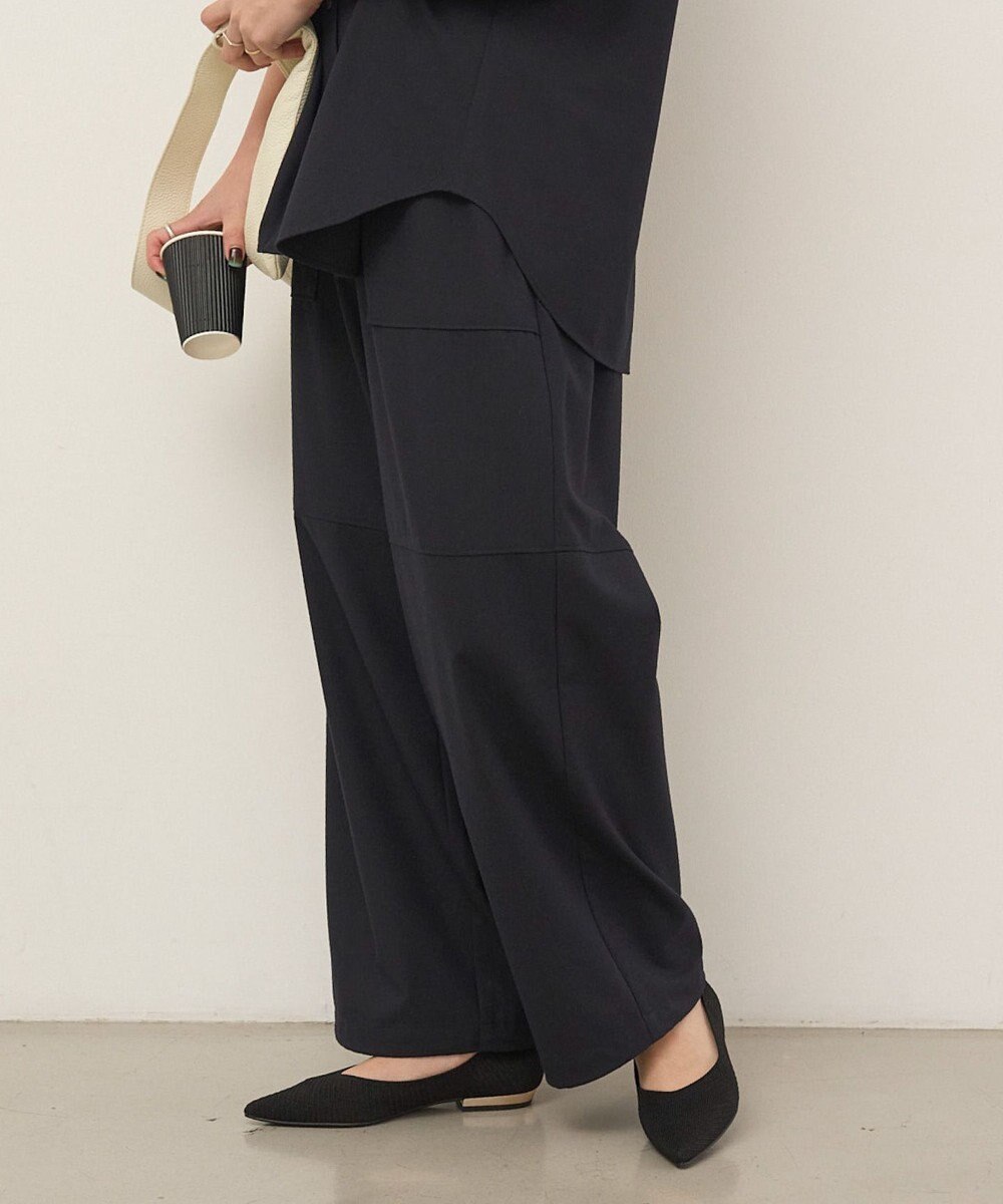 steppi 【洗える/撥水】メタルヒール フラット パンプス 