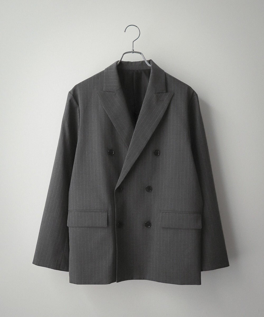 WEGO 【フォーマル/セットアップ対応】ダブルテーラードジャケット 