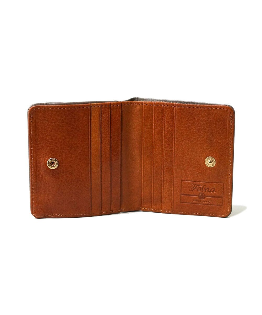 FOLNA RD ヌメオイルシュリンク二つ折り財布 