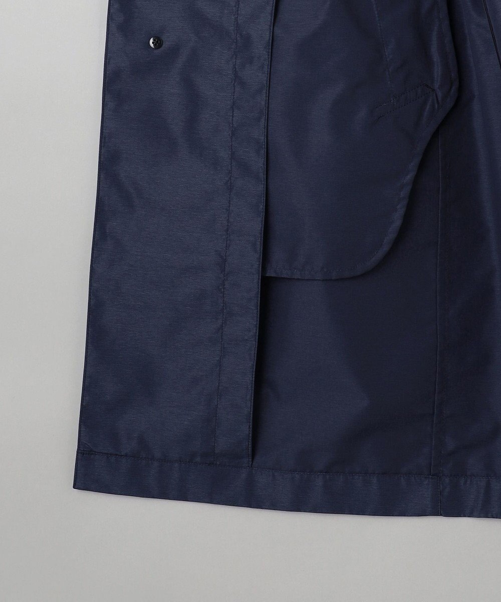 GOTAIRIKU ダウンライナー装着可【半裏仕様】メランジシャンブレー ステンカラースプリングコート 