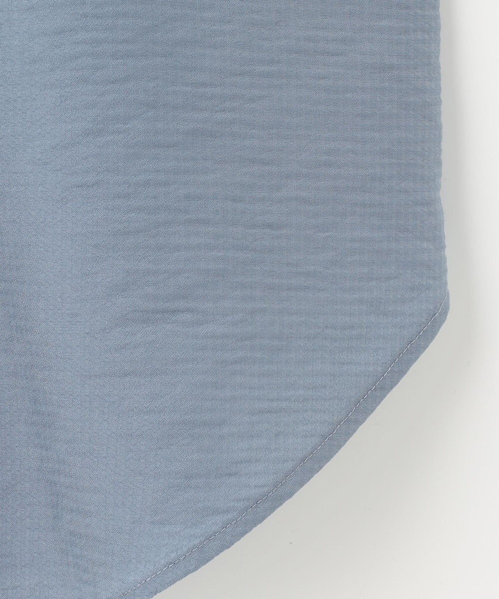 組曲 【セットアップ対応・前後着用可】ニュアンスシフォン ブラウス 