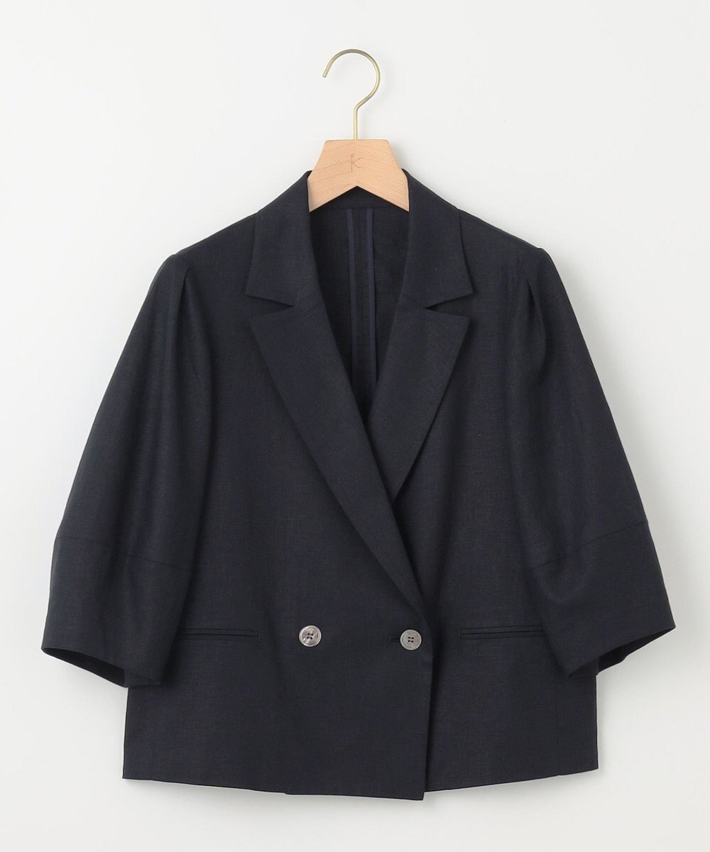 組曲 L リネンレーヨン ジャケット 