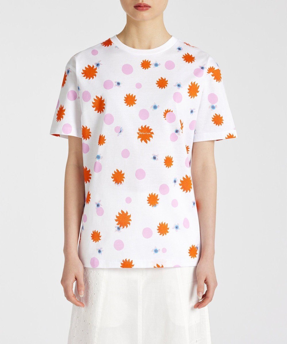Paul Smith Ibiza Sun Flower 半袖Tシャツ ホワイト