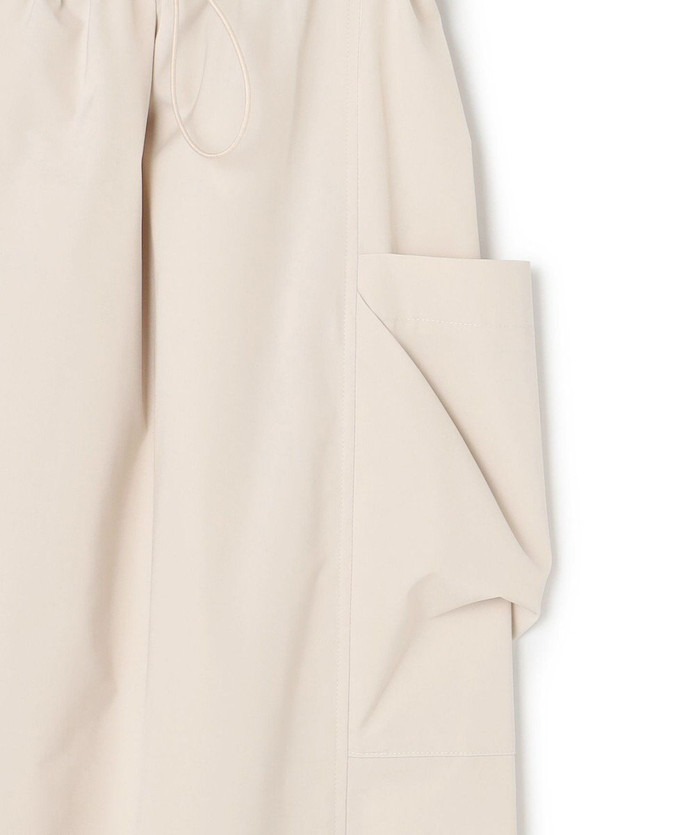 23区 L 【撥水加工/洗える】ブライトタフタ ドロスト スカート 