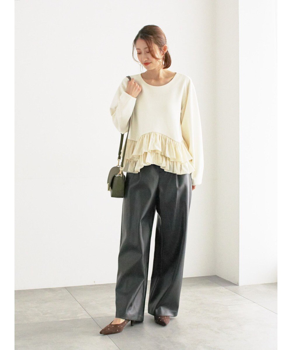 Te chichi ティアードフリルヘムプルオーバー 