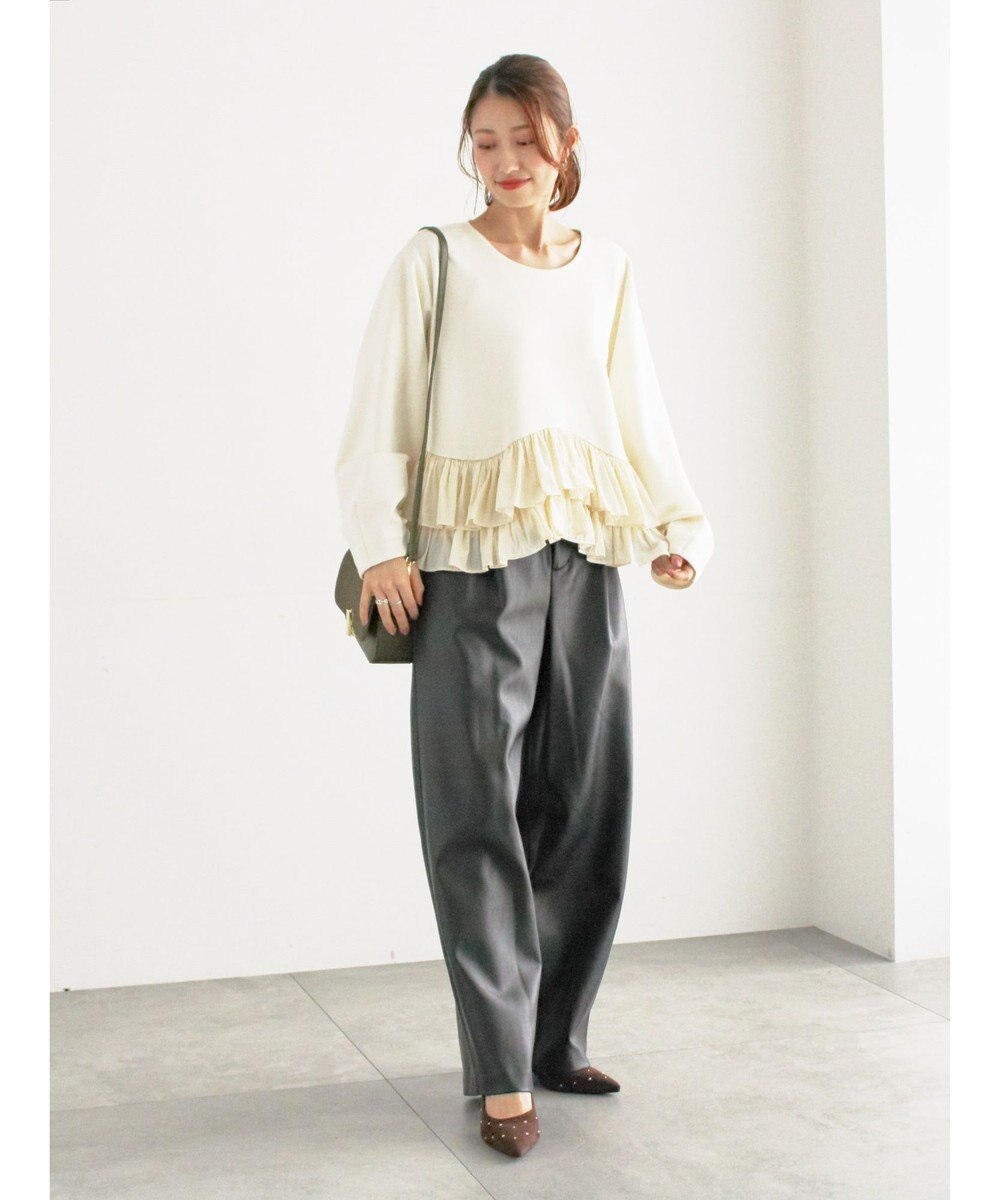 Te chichi ティアードフリルヘムプルオーバー 