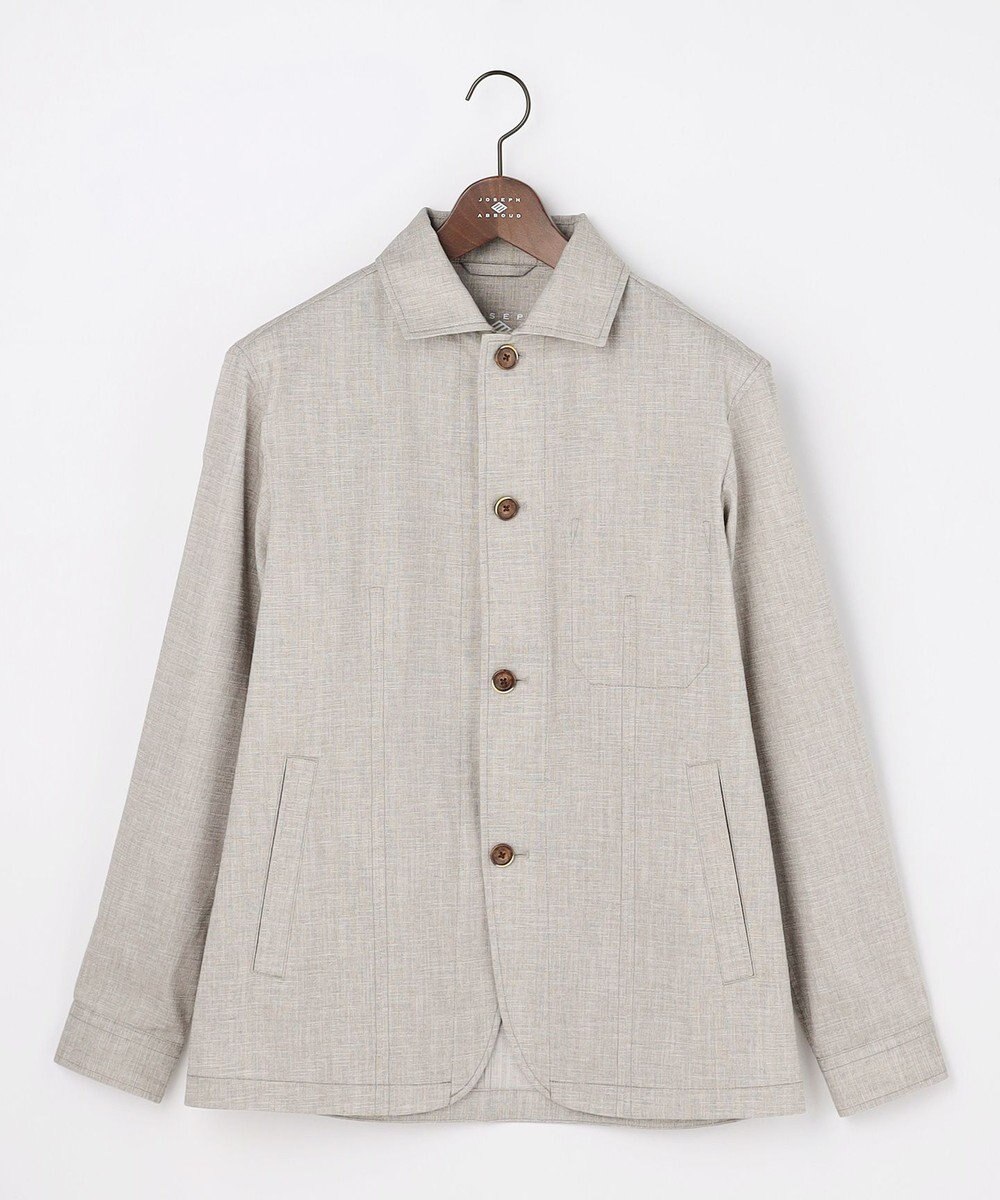 JOSEPH ABBOUD 【清涼/ドライタッチ/ストレッチ】スラブストレッチ ブルゾン 