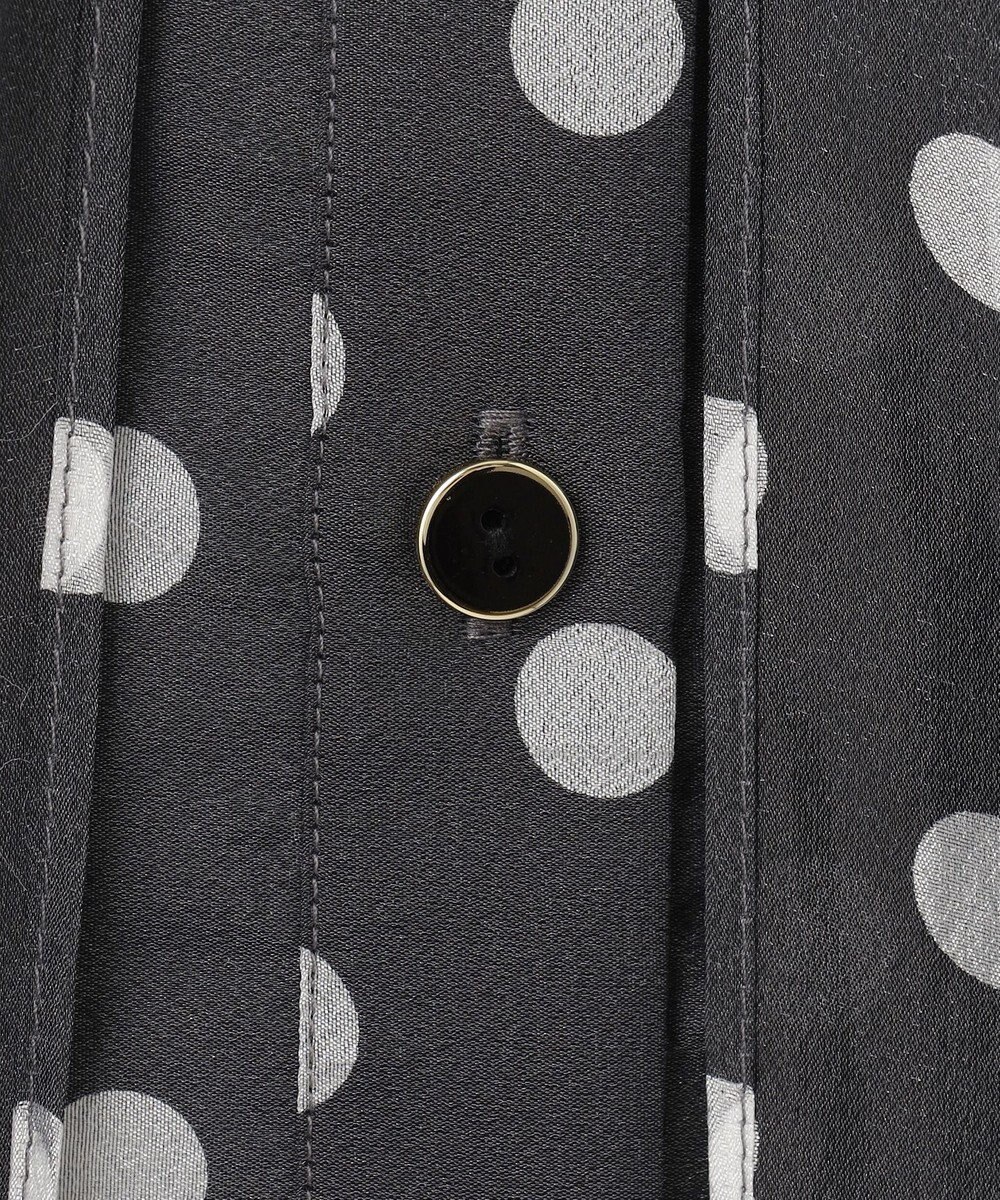 GRACE CONTINENTAL シアードットプリントブラウス 