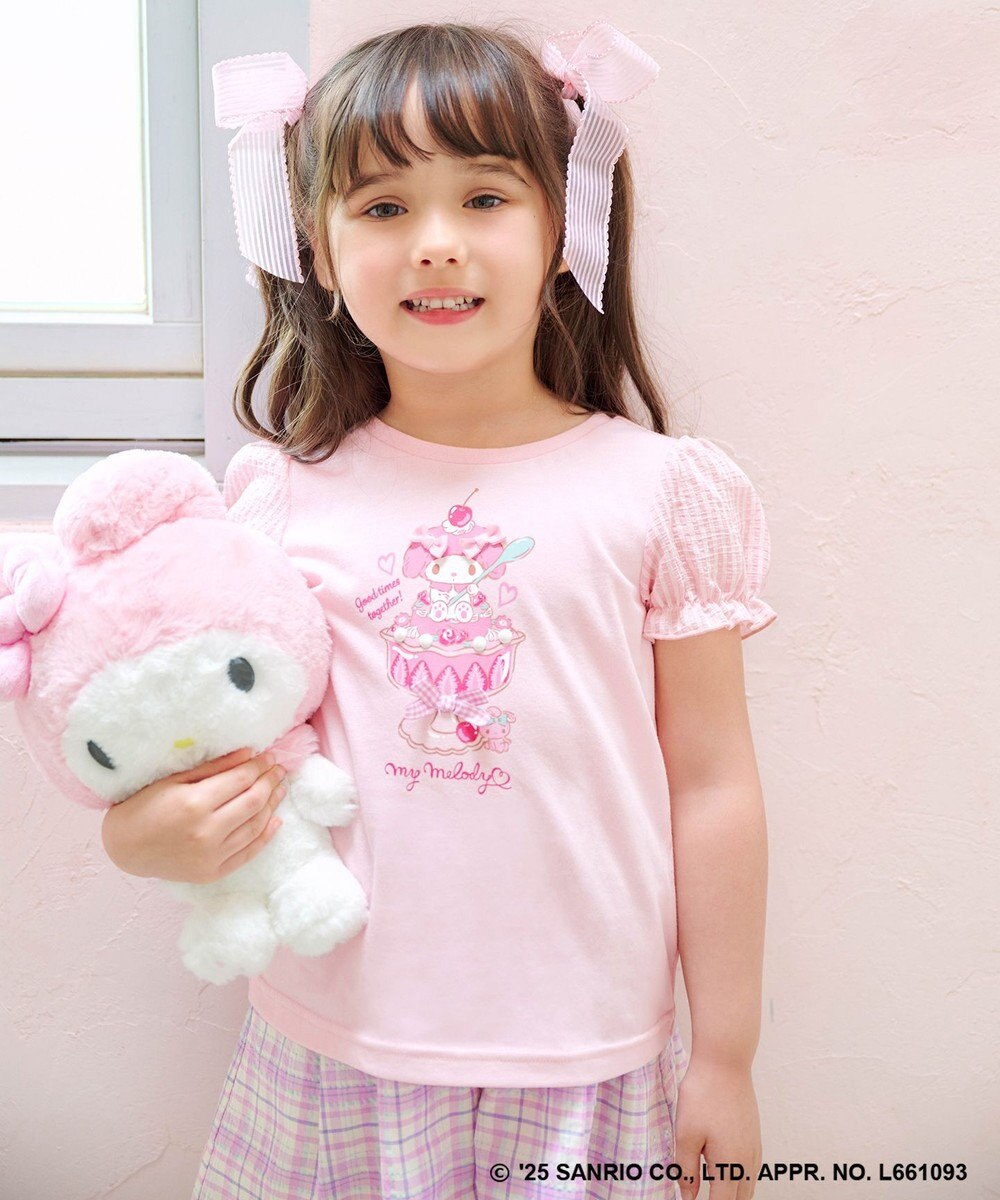 ANY KIDS 【any FAM ×サンリオキャラクターズ】パフスリーブ Tシャツ 