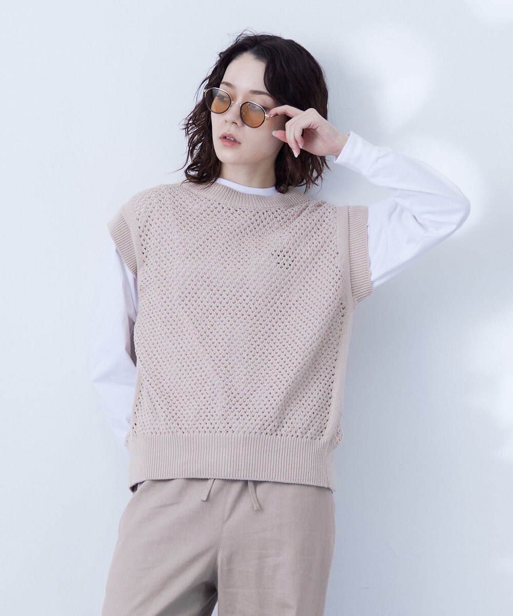 J.PRESS YORK STREET 【WOMEN】コットンコードベスト 