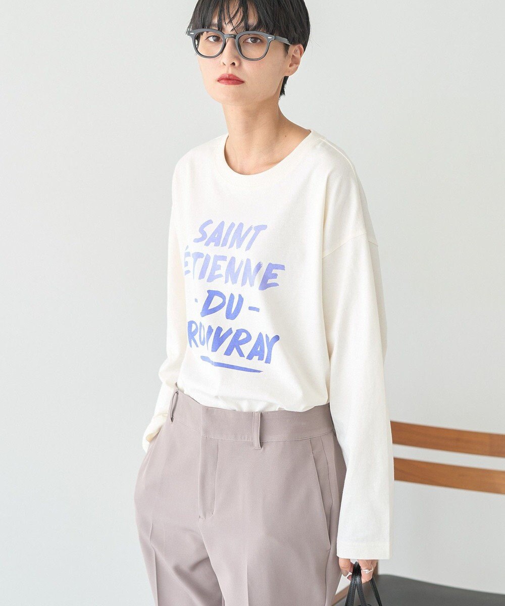 AMERICAN HOLIC 手書き風ロゴロングTシャツ 