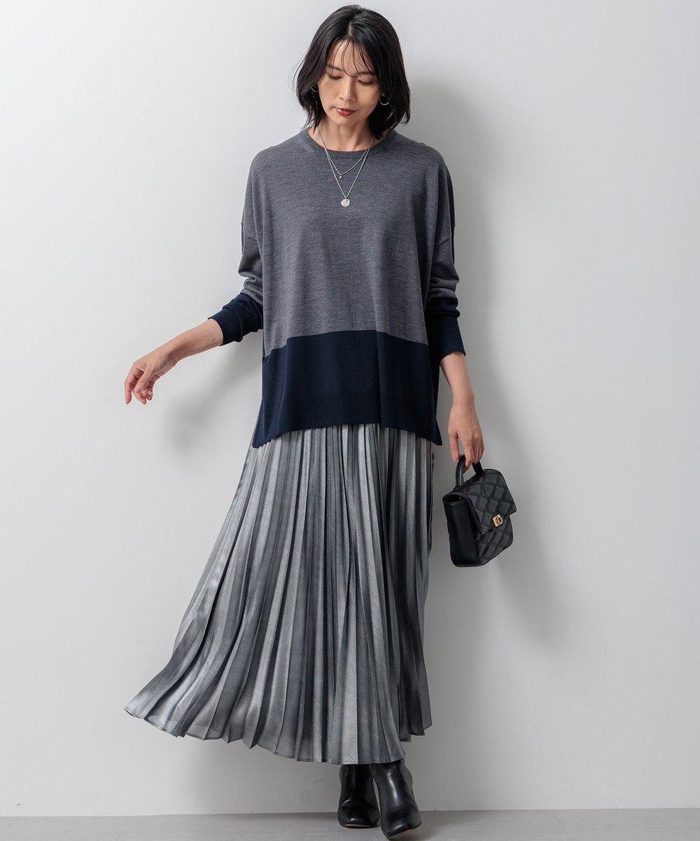 23区 キルティング トップハンドル ショルダーバッグ 