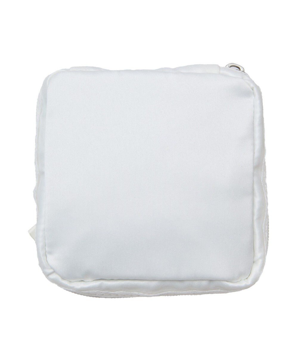 Maison de FLEUR レースフリルポーチ 