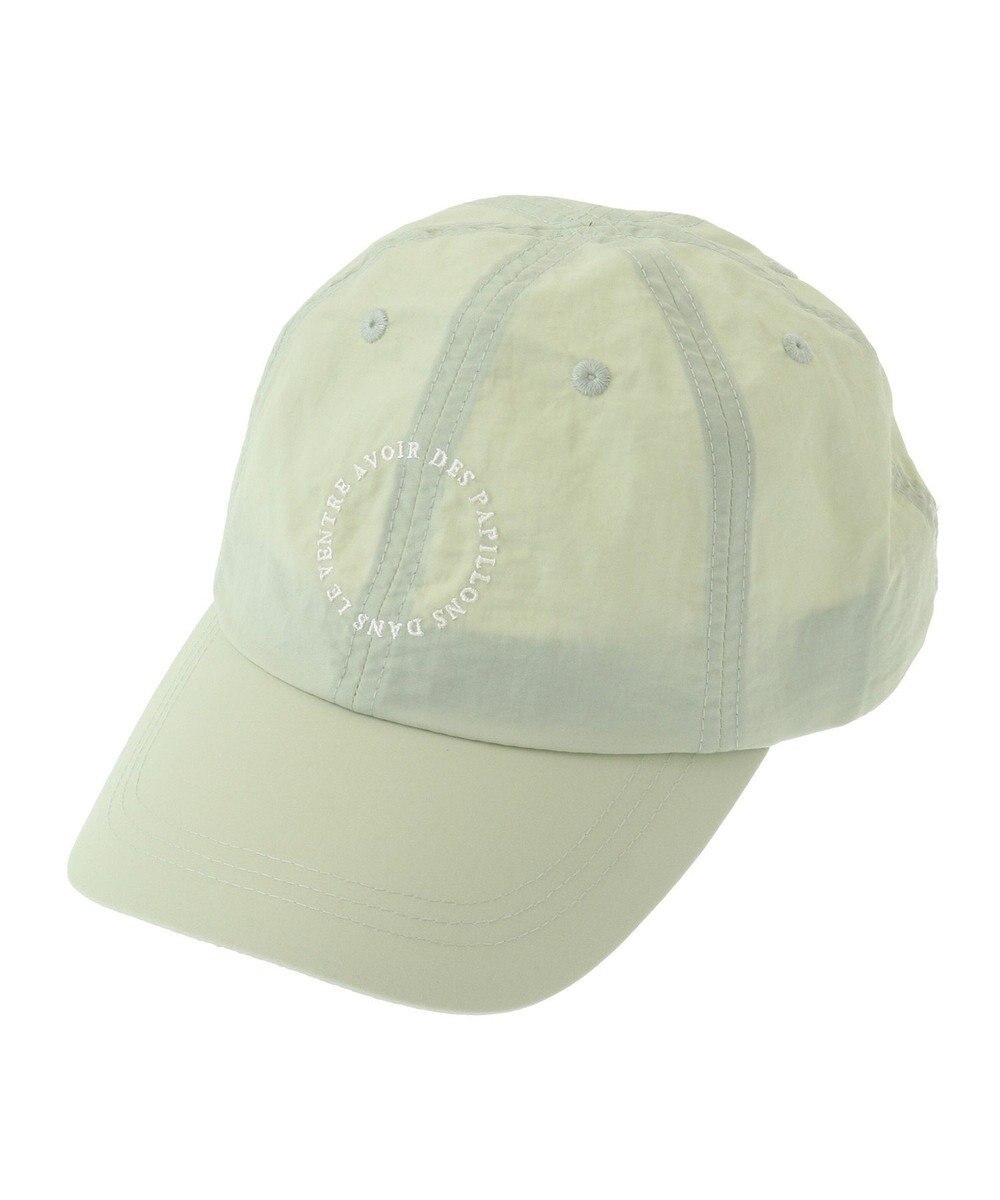 Green Parks ｅｖｅｒｙ　ｗａｌｋ．ナイロンロゴキャップ 