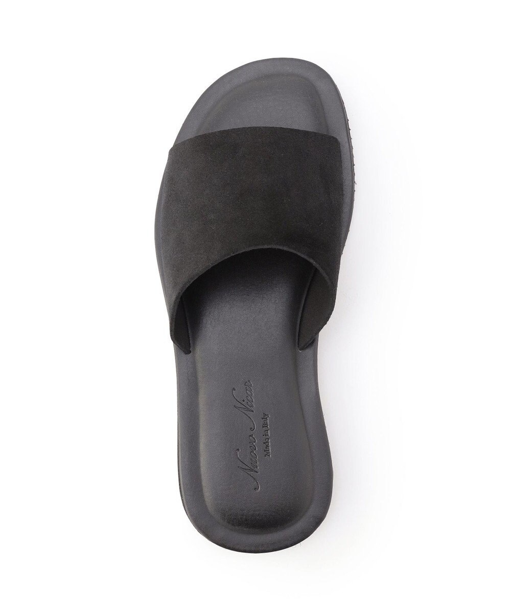 UNFILO MENS NUOVO NICAR スエードスライドサンダル 