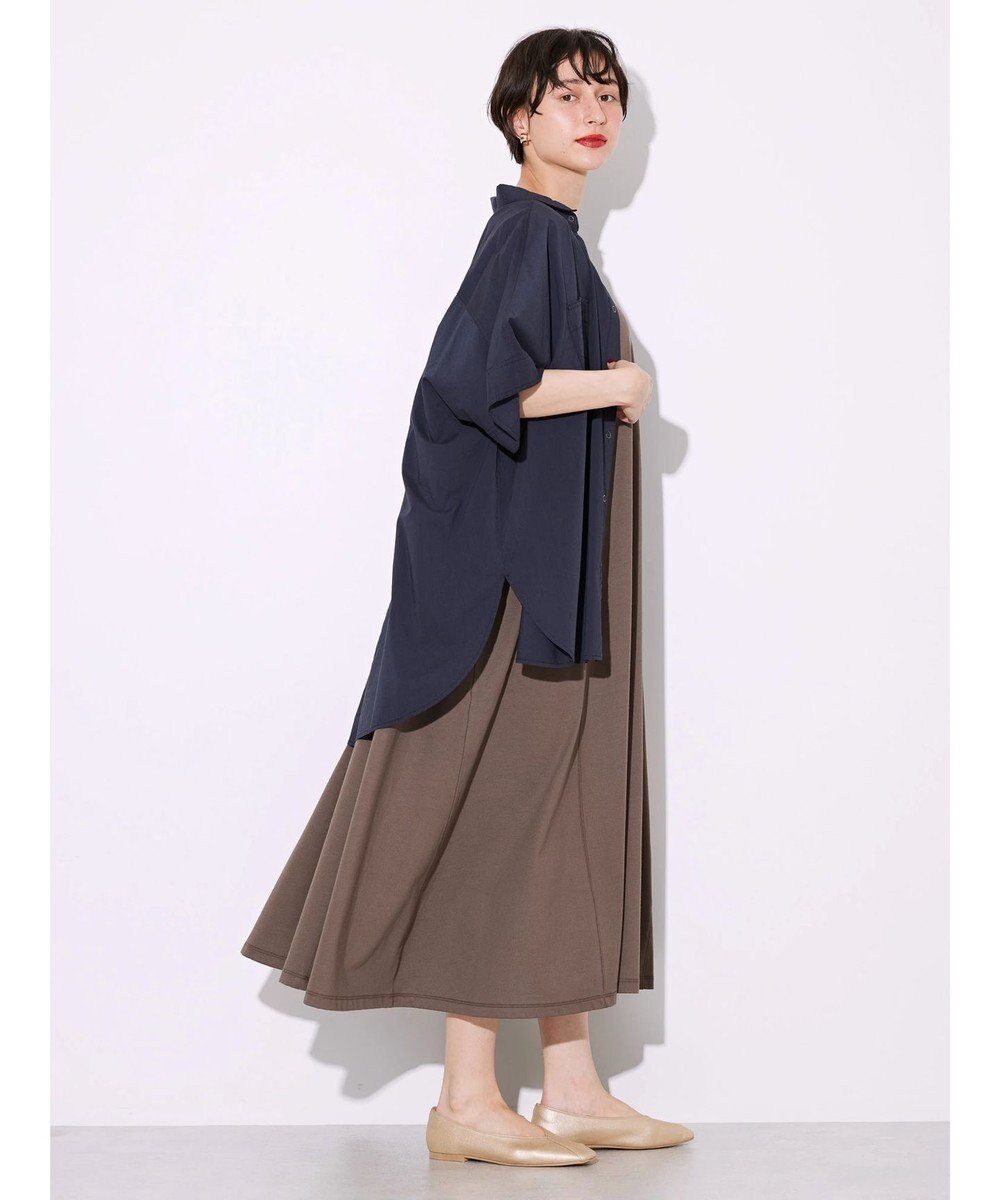 AMERICAN HOLIC ＷポケットバックタックＢＩＧシャツ 