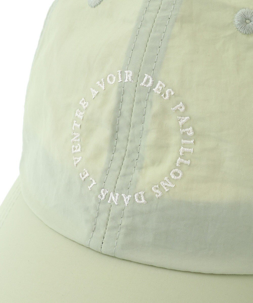 Green Parks ｅｖｅｒｙ　ｗａｌｋ．ナイロンロゴキャップ 