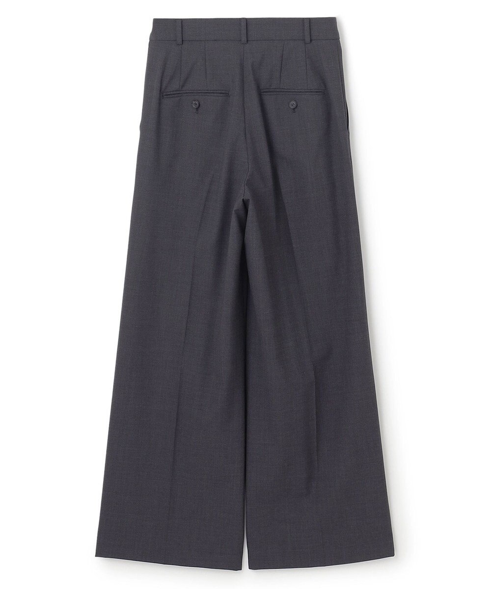 BEIGE， 【洗える】LAVAL / ワイドタックパンツ 