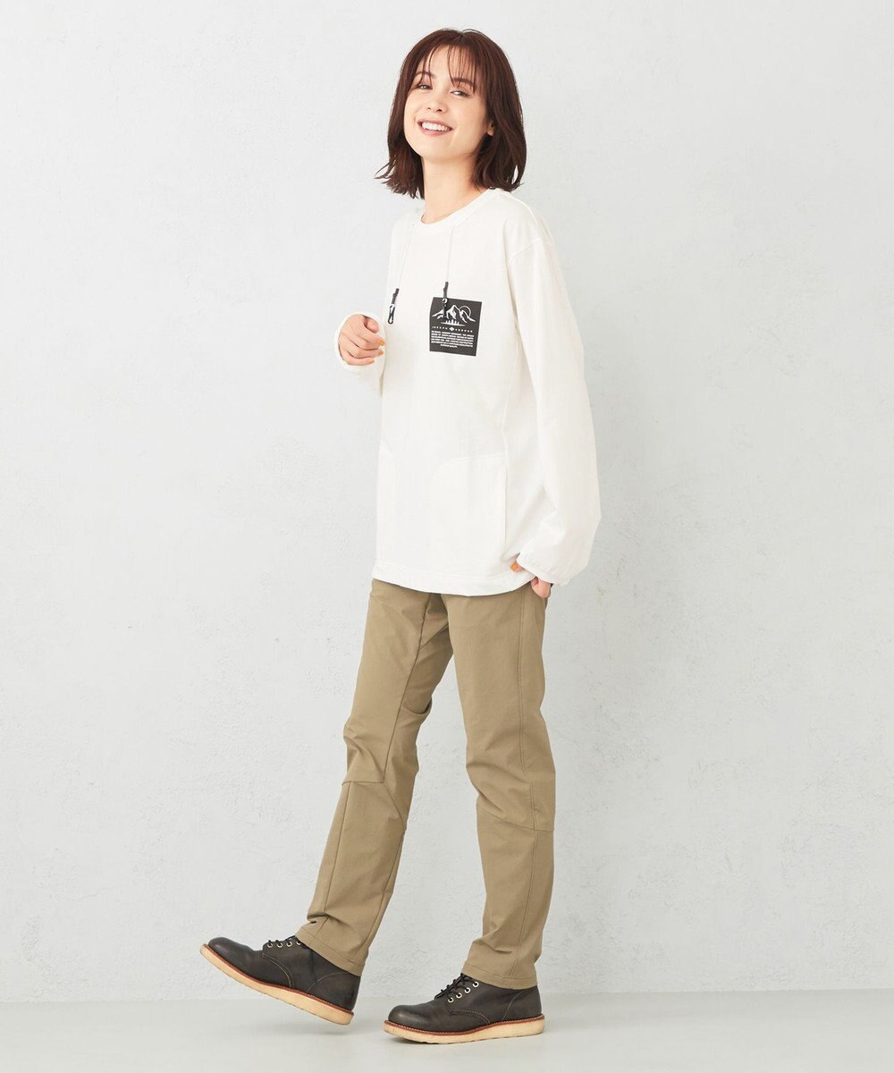 JOSEPH ABBOUD MOUNTAIN 【UNISEX】マスクホルダー付 オーガニックTシャツ 