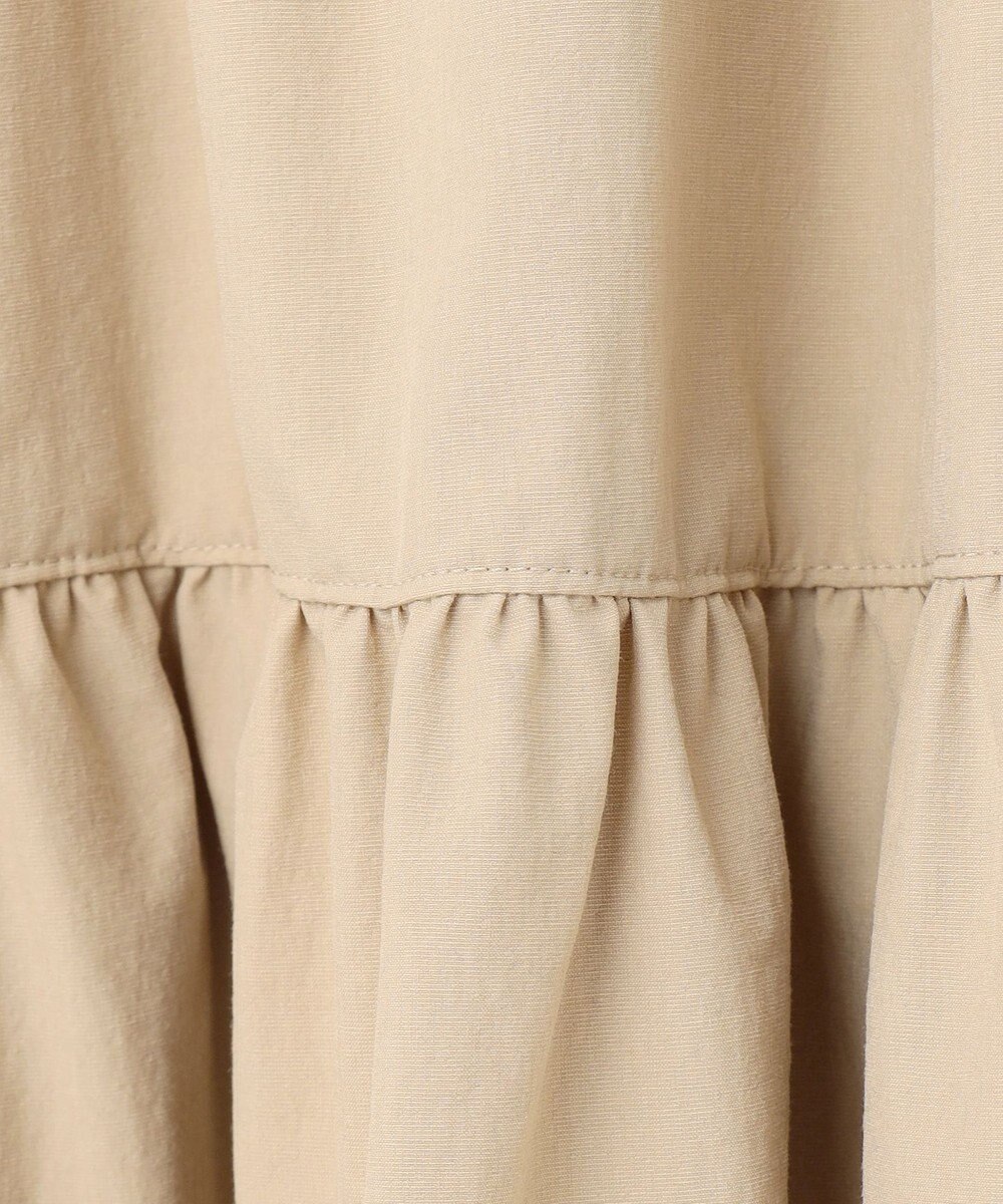 組曲 S スーパーライトストレッチティアード ブラウス 