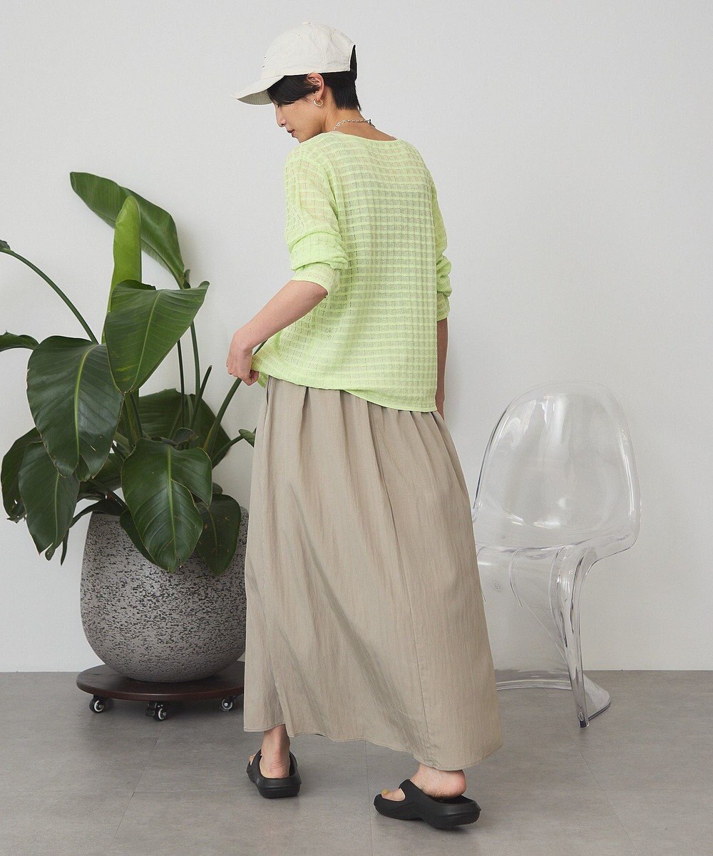 AMERICAN HOLIC シアーチェックカーディガン 