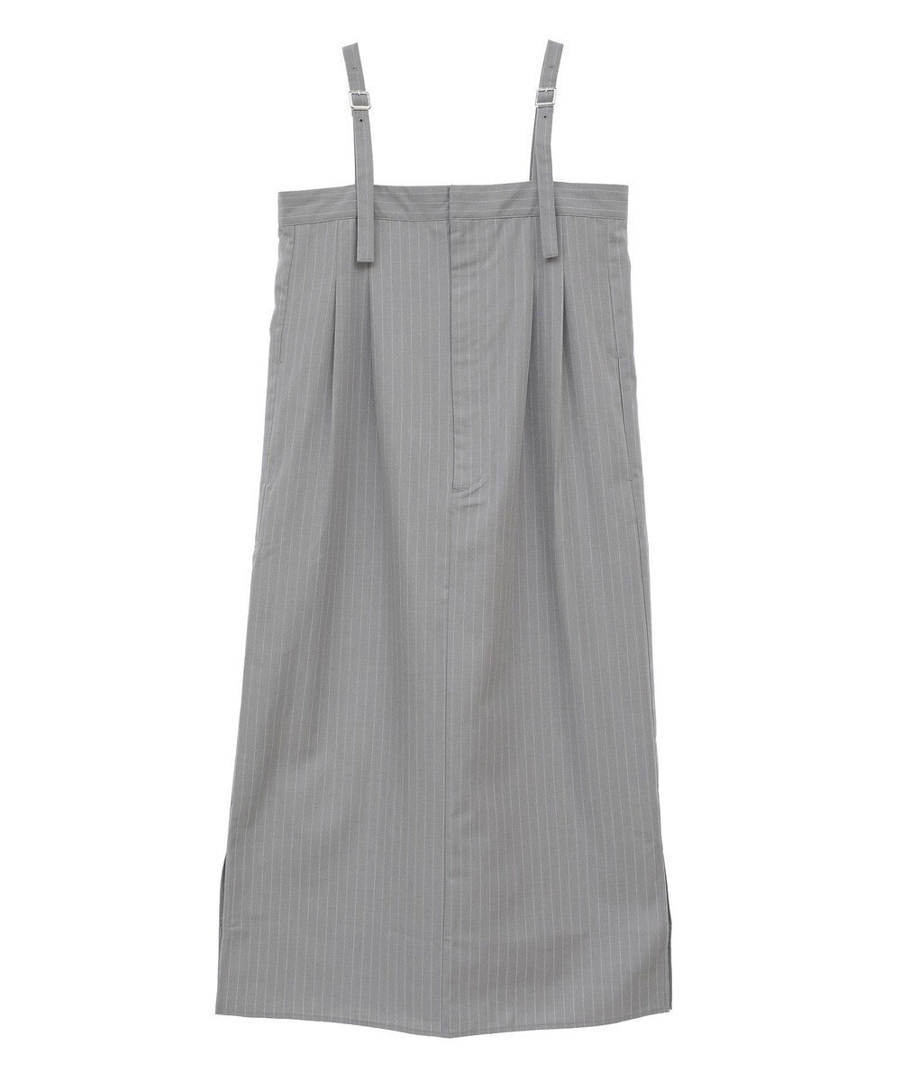 Green Parks ピンストライプベアトップジャンスカ 