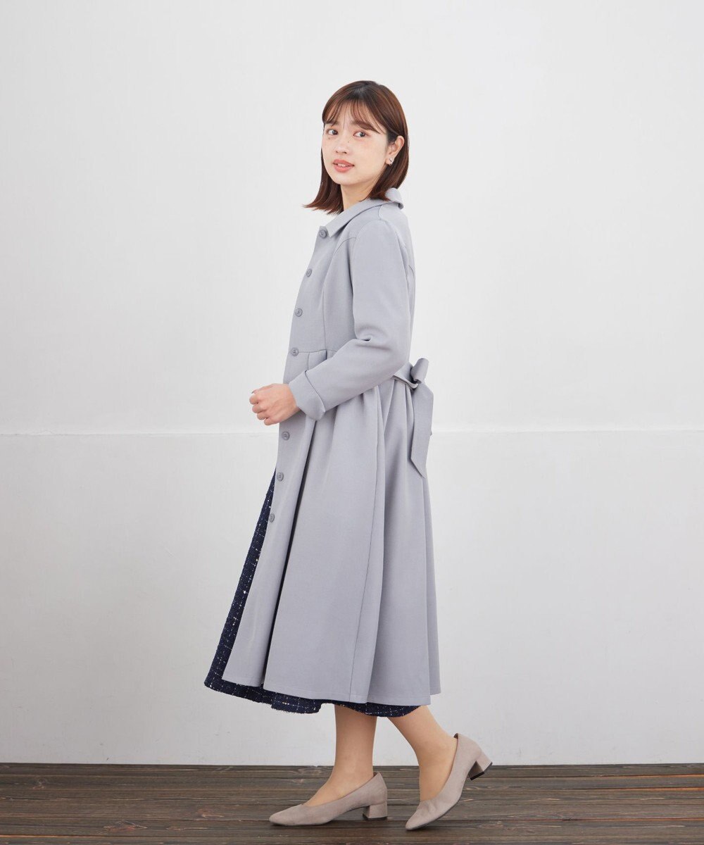 Tiaclasse 【新色追加】ステンカラードレスコート 