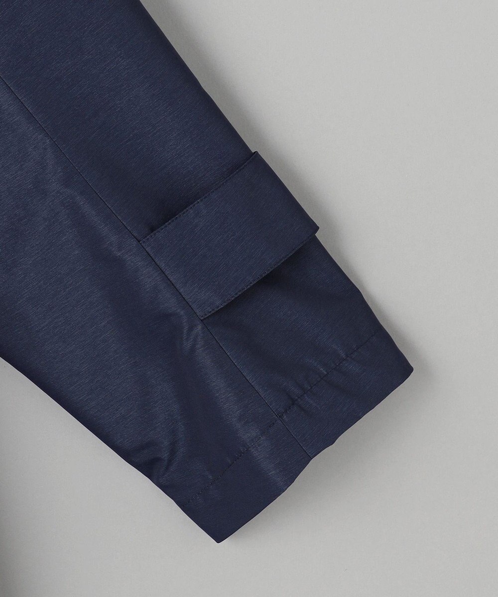 GOTAIRIKU ダウンライナー装着可【半裏仕様】メランジシャンブレー ステンカラースプリングコート 