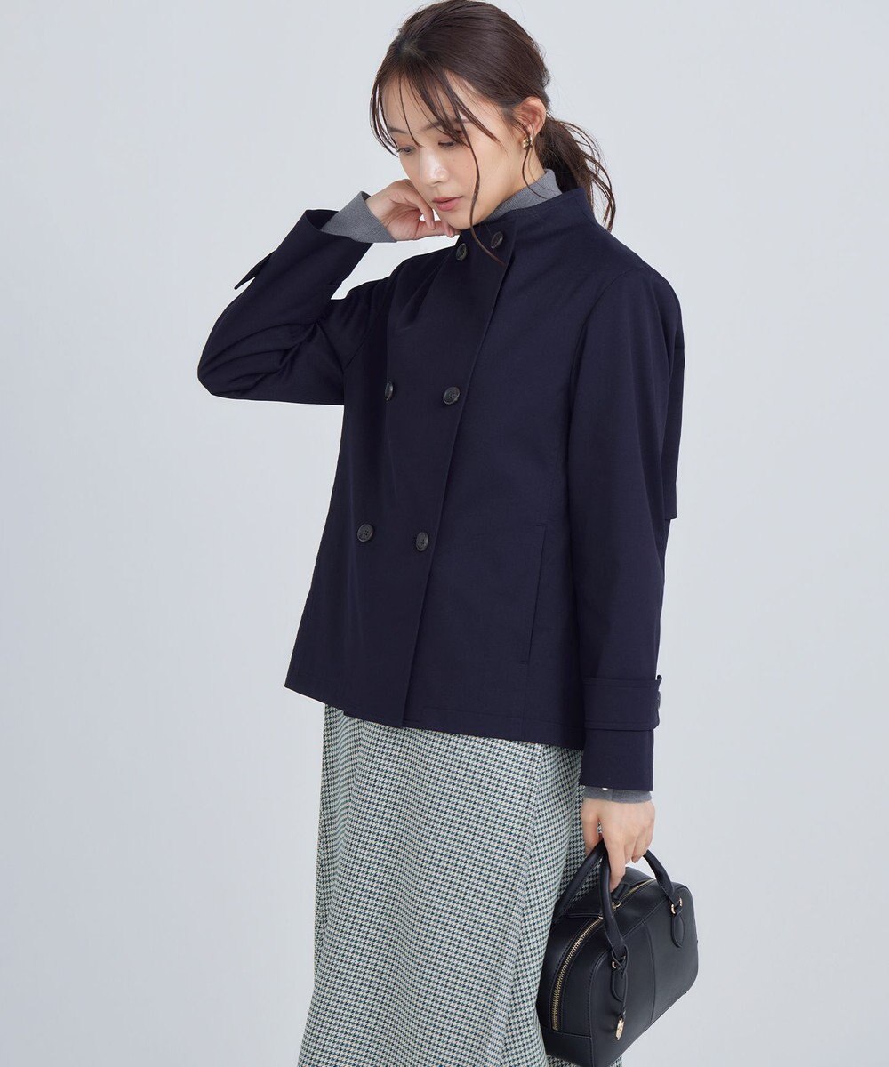 組曲 L 【WEB限定】2WAYライトトレンチ ショートコート 