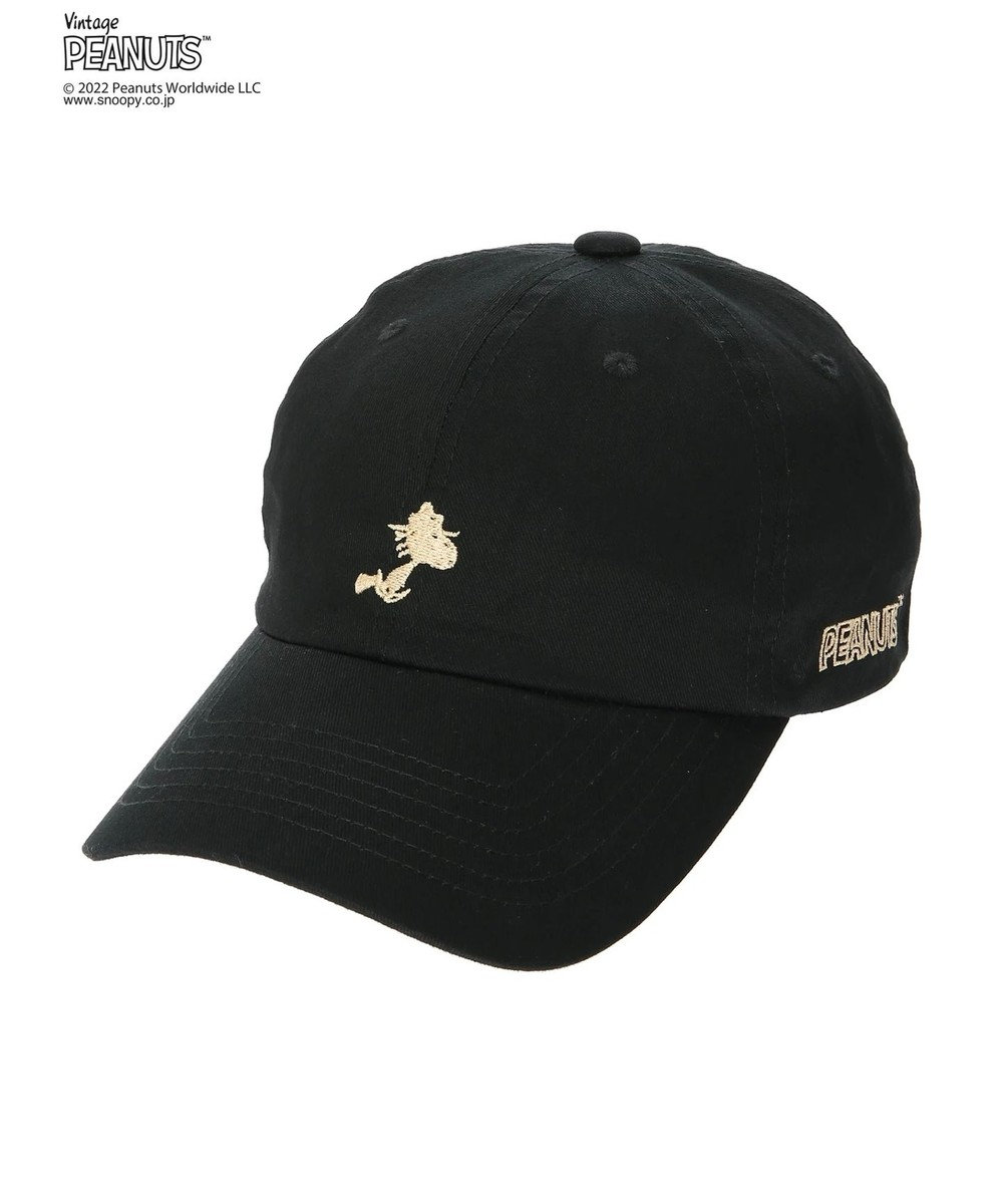 Green Parks ■ＰＥＡＮＵＴＳ　ＷＯＯＤＳＴＯＣＫ　ＣＡＰ Black