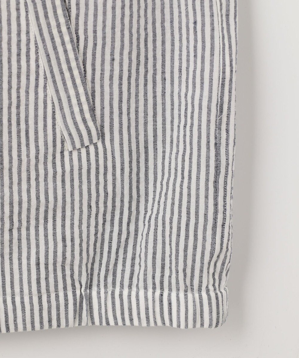 JOSEPH ABBOUD MOUNTAIN 【SPACE／UNISEX】オーガニックコットンリネンドライサッカー シャツ 